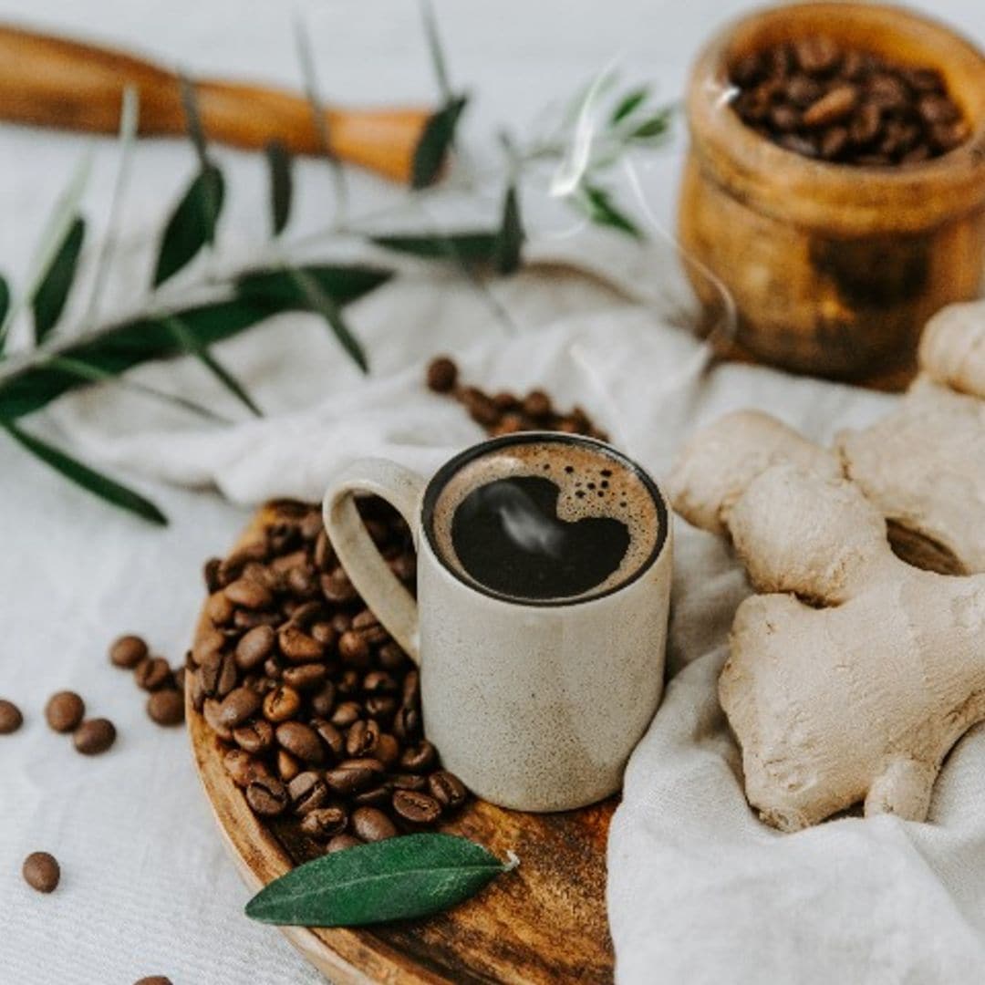 Café con aroma de jengibre