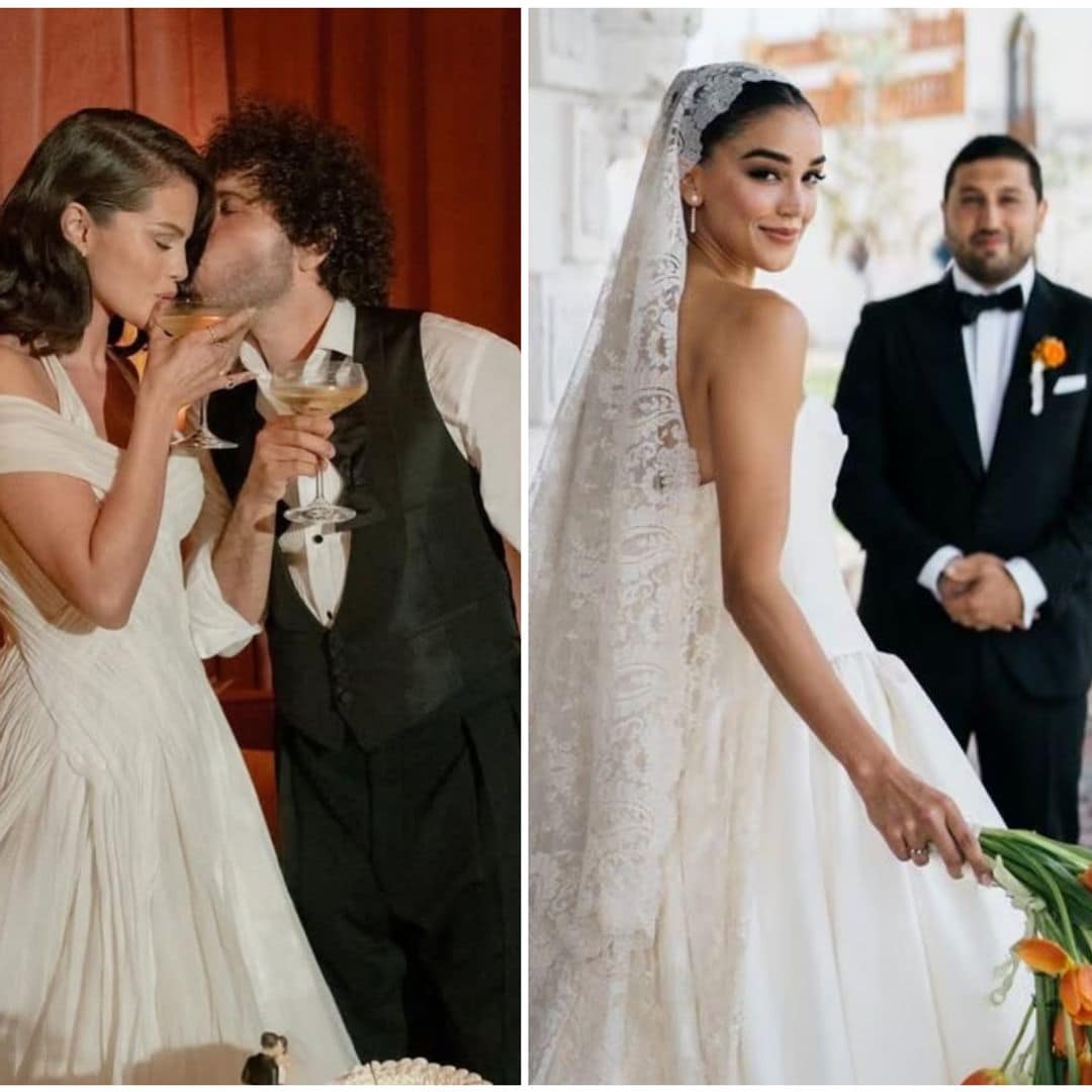 Bodas 2025: Los famosos que sellaron su amor con broche de oro este año