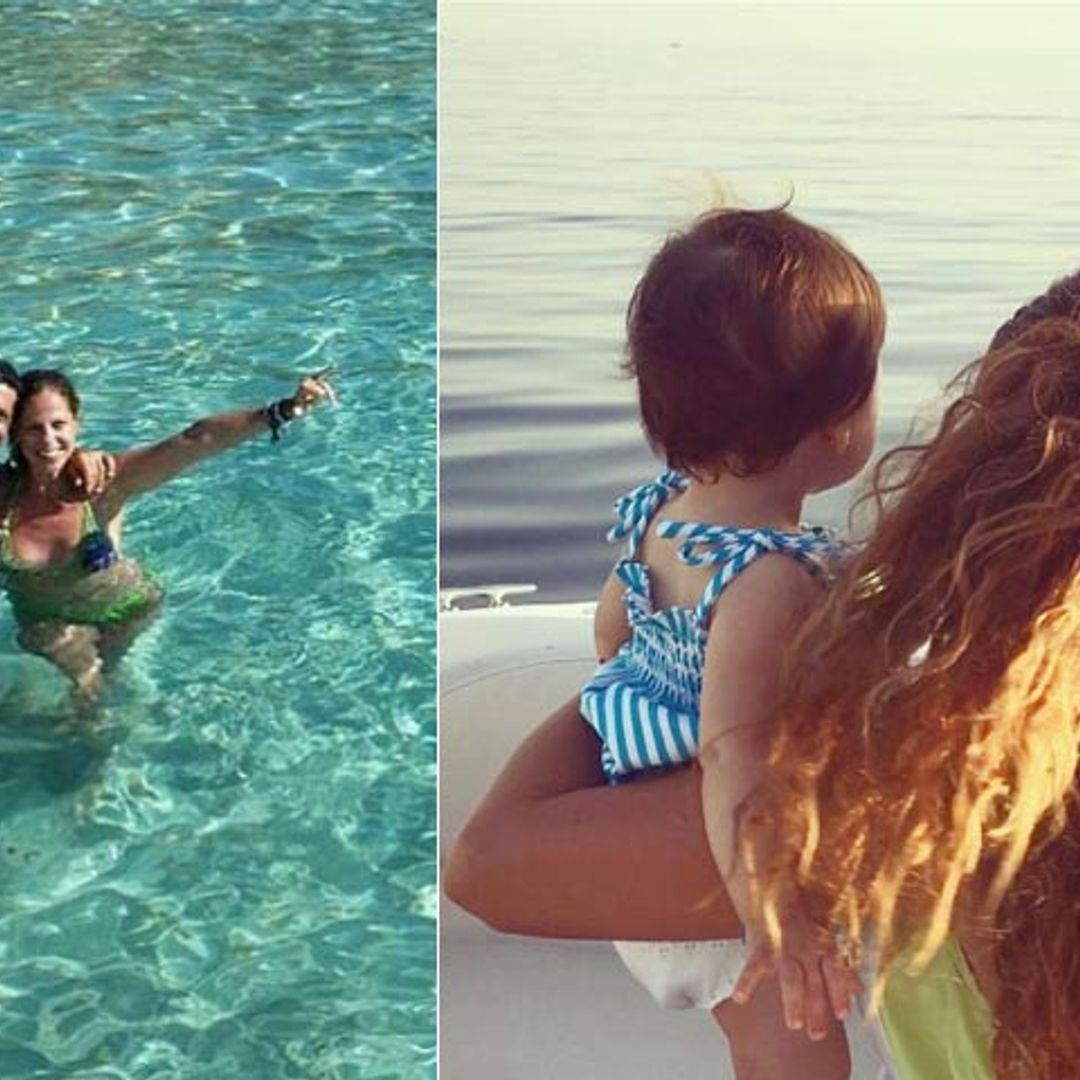 Las primeras vacaciones de Pastora Soler con su pequeña 'surfera', su hija Estrella