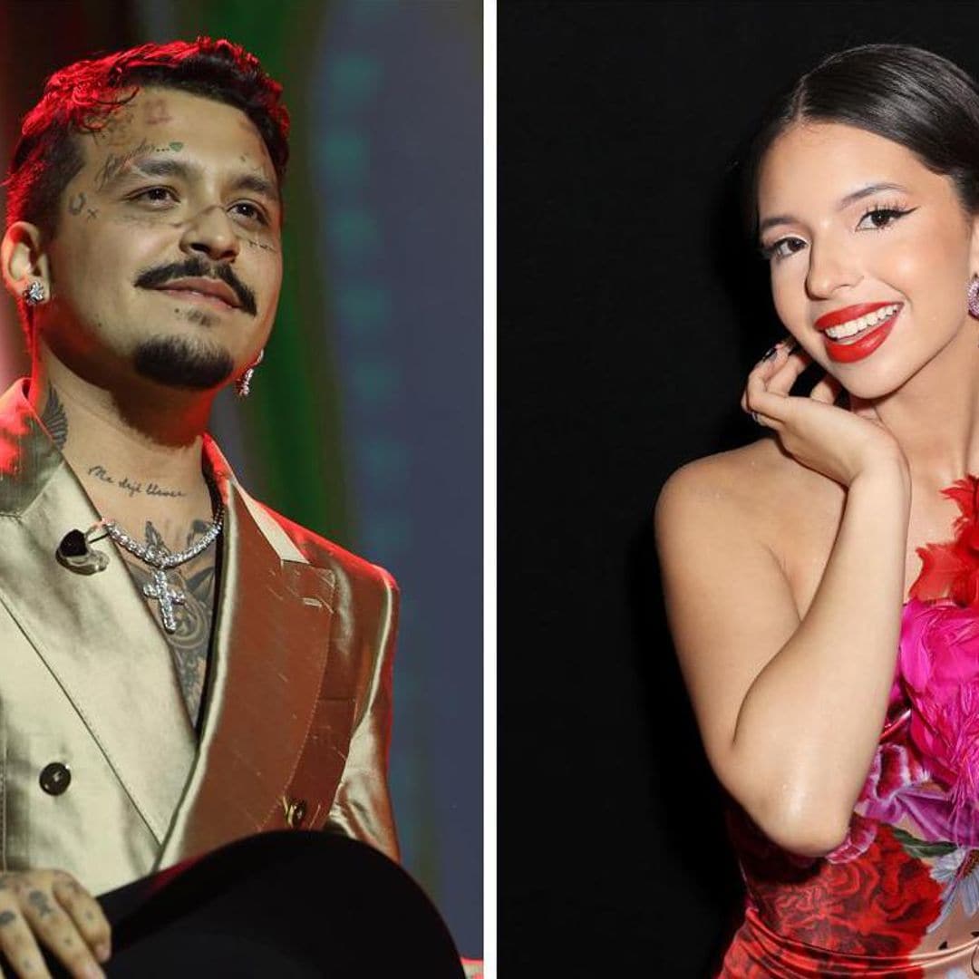 Christian Nodal y Ángela Aguilar, felices y de la mano, disfrutan de su amor en Ecuador