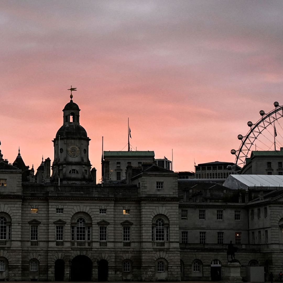 Londres amanece blindado y triste en el día del funeral de Isabel II