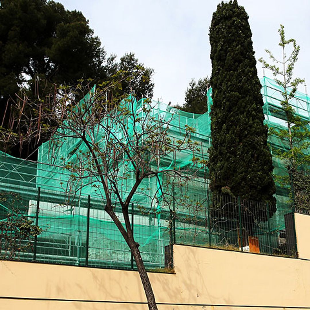 La antigua casa de la Infanta Cristina e Iñaki Urdangarin en obras tras adquirirla un nuevo propietario