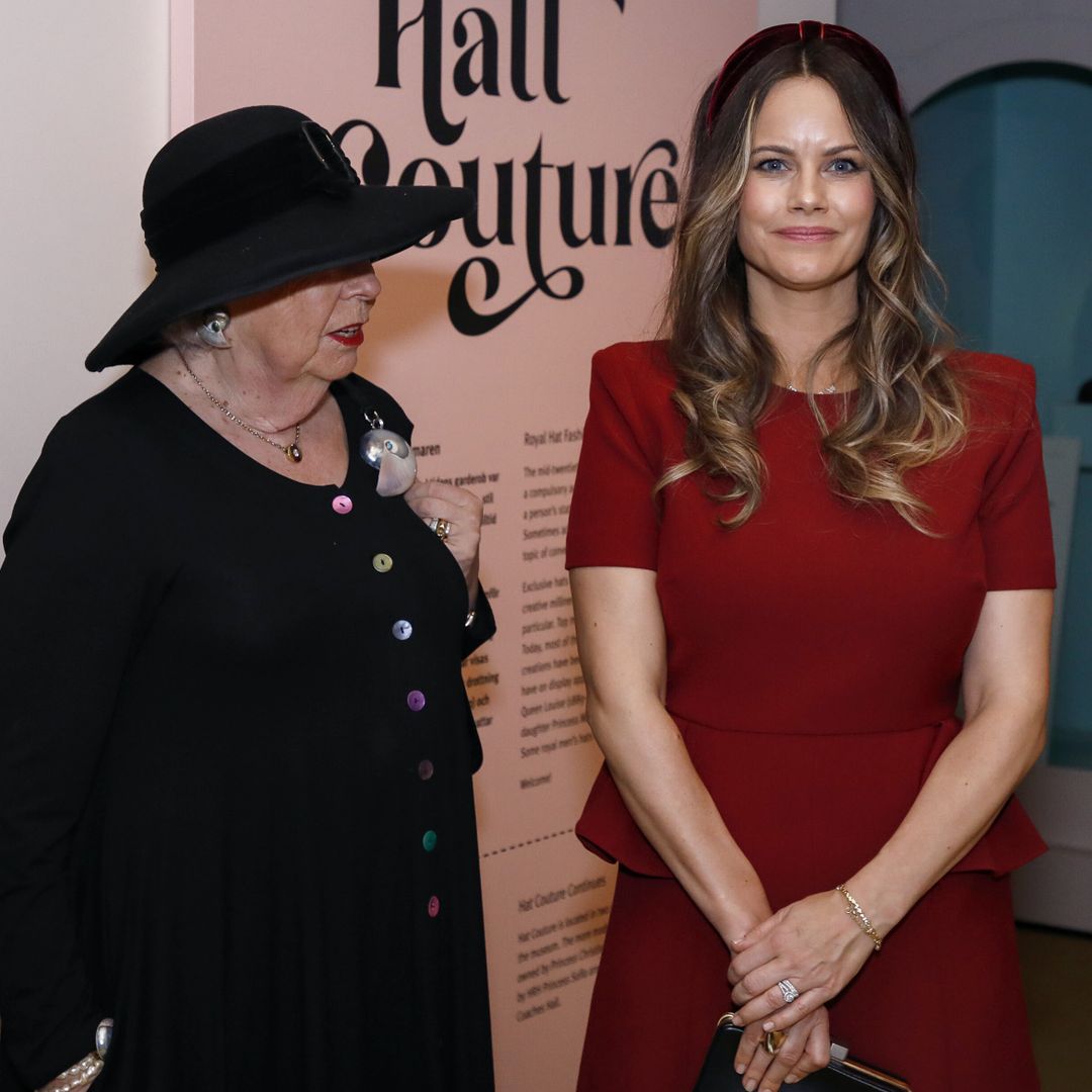 La princesa Sofia junto con la princesa Christina