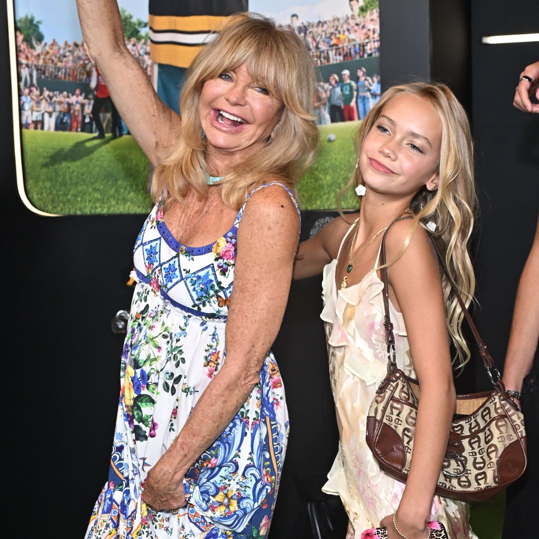 Goldie Hawn y su nieta Rio, como dos gotas de agua: su momentazo en la alfombra roja
