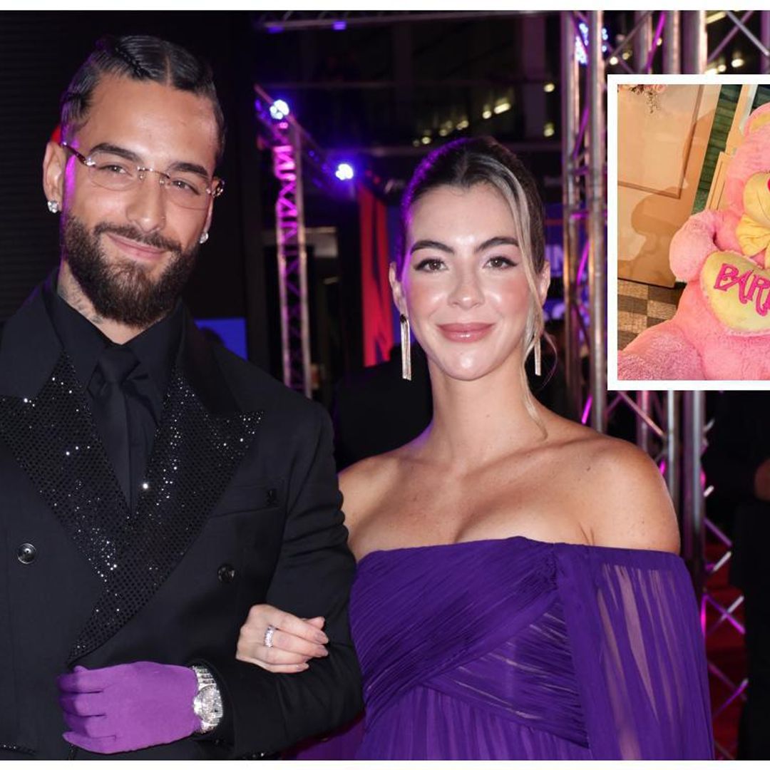 Maluma y su pareja Susana Gómez celebran el baby shower de Paris