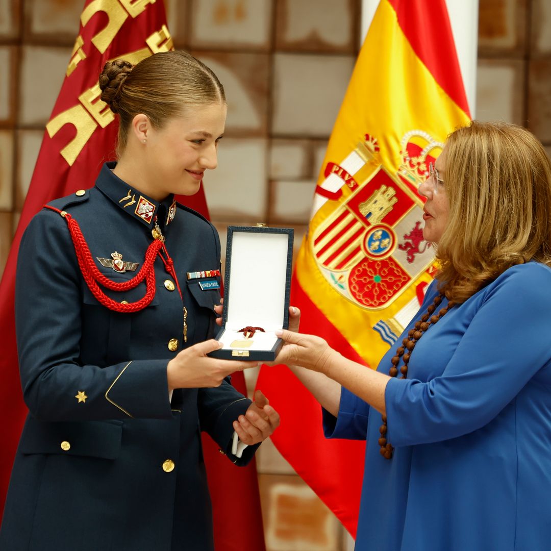 La princesa Leonor recibe la máxima condecoración de Murcia: sigue la última hora de los actos