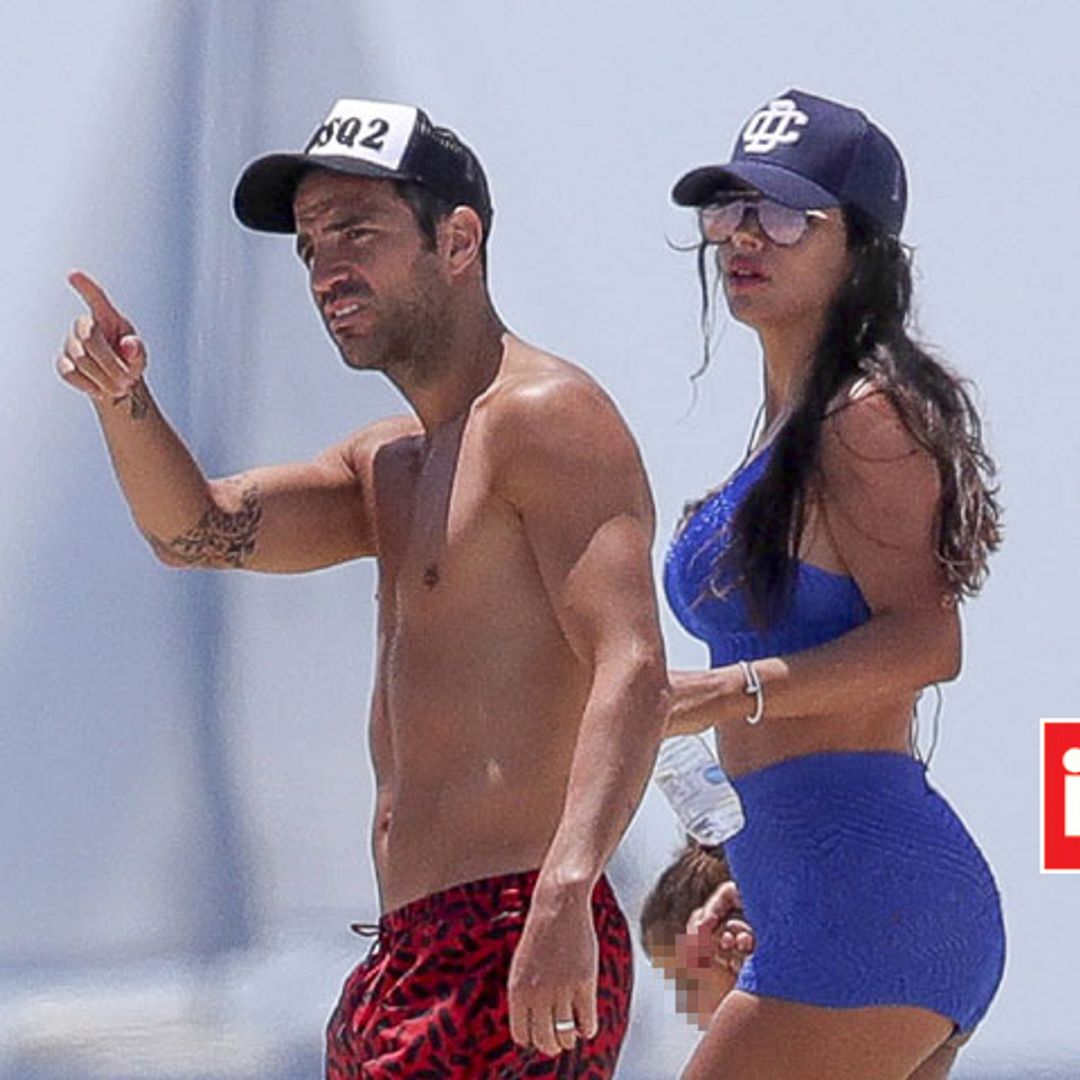 EXCLUSIVA: Daniella Semaan, espectacular en alta mar al lado de Cesc Fábregas y sus hijas