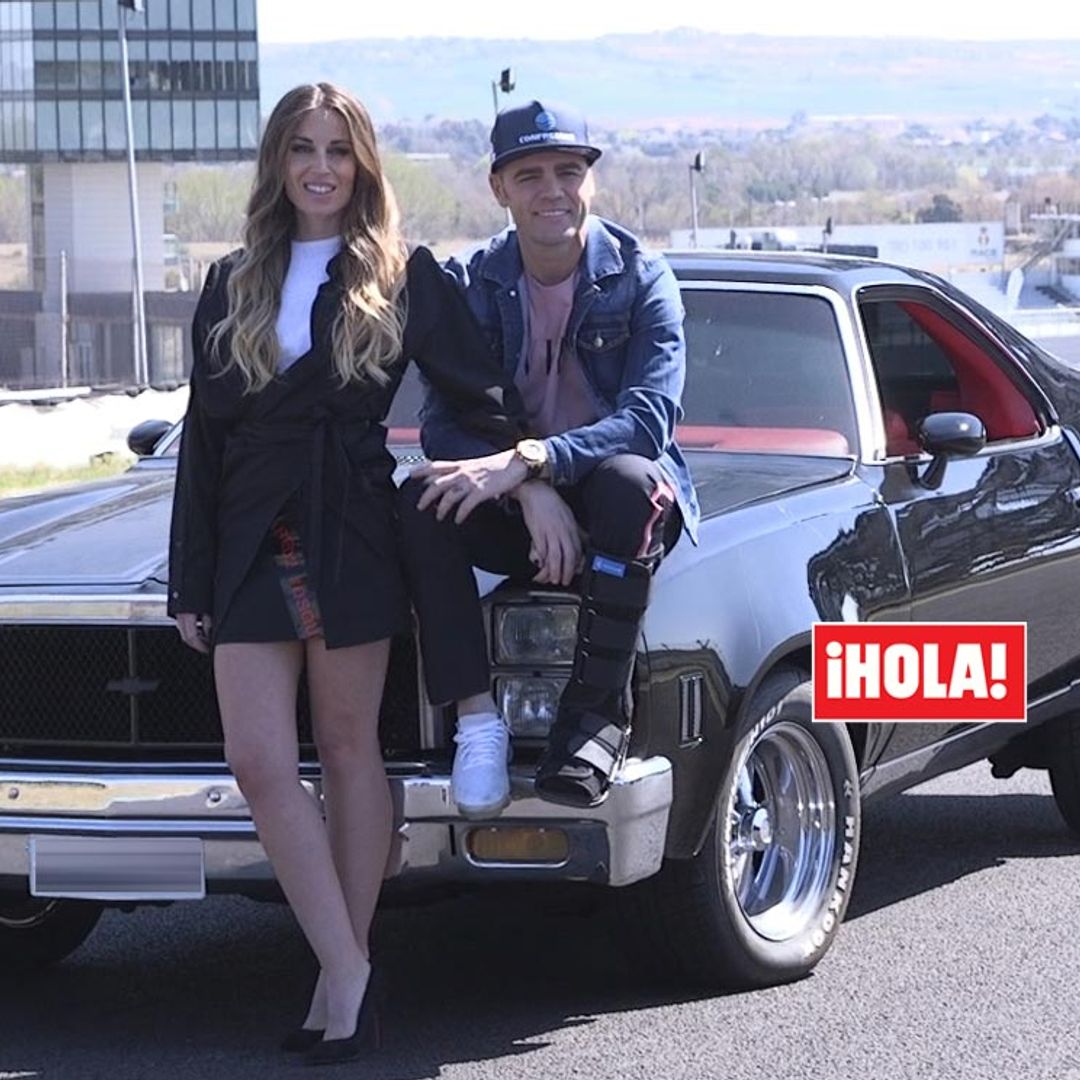 ¡Pasión por la velocidad! El 'making of' del reportaje de Fonsi Nieto y Marta Castro para ¡HOLA!