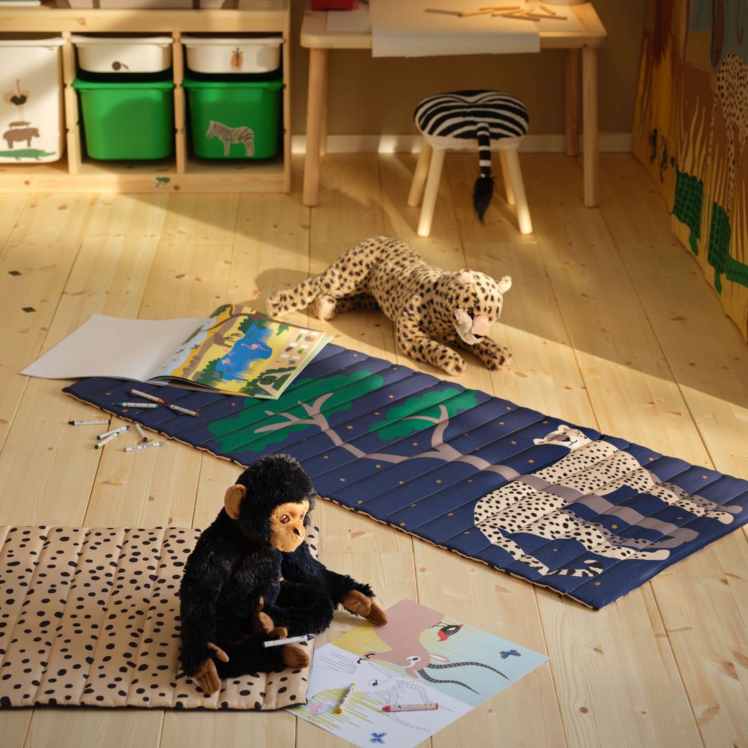 Novedad en IKEA: la alfombra de juegos más salvaje y cómoda para que tus hijos jueguen este otoño