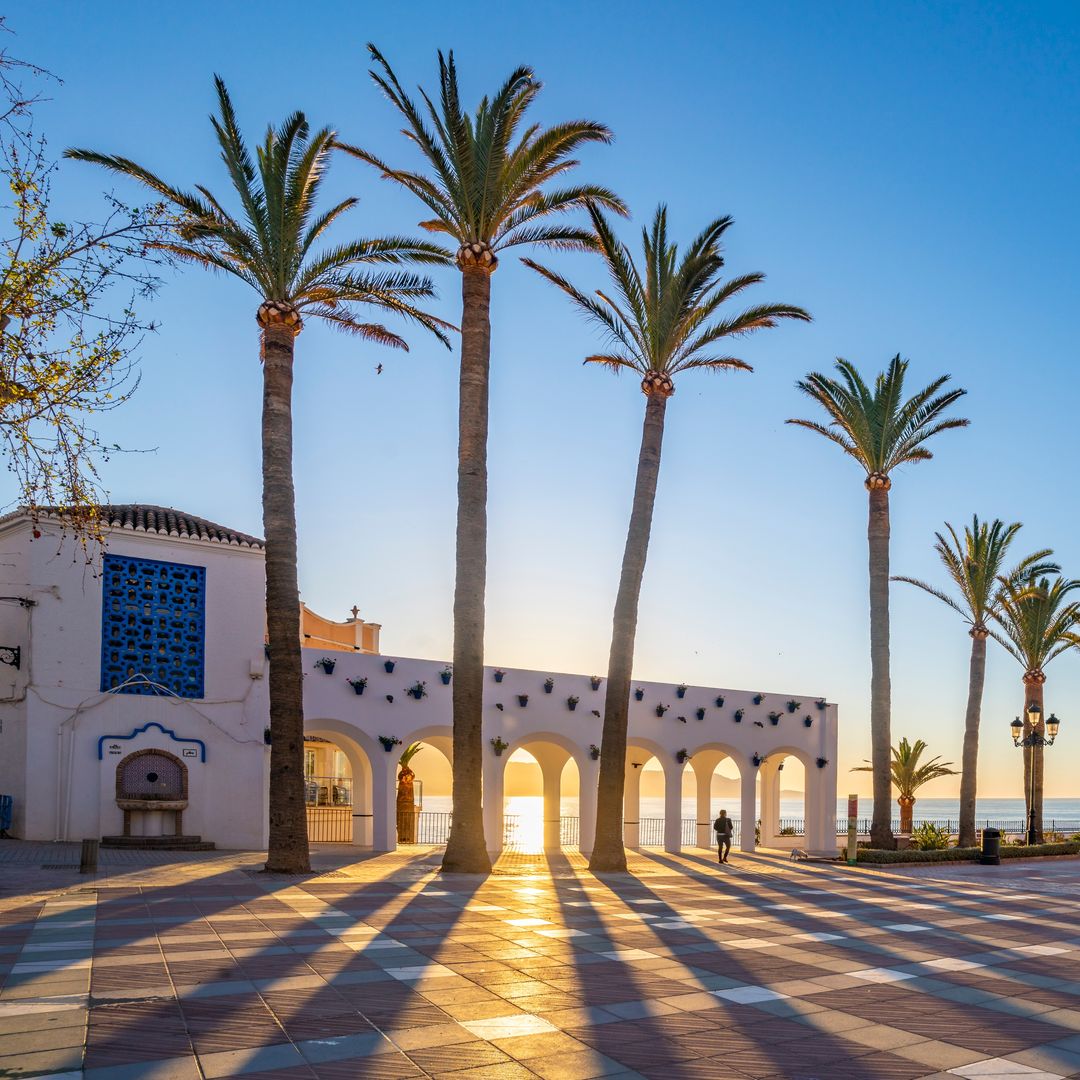 El Balcón de Europa en Nerja, Málaga