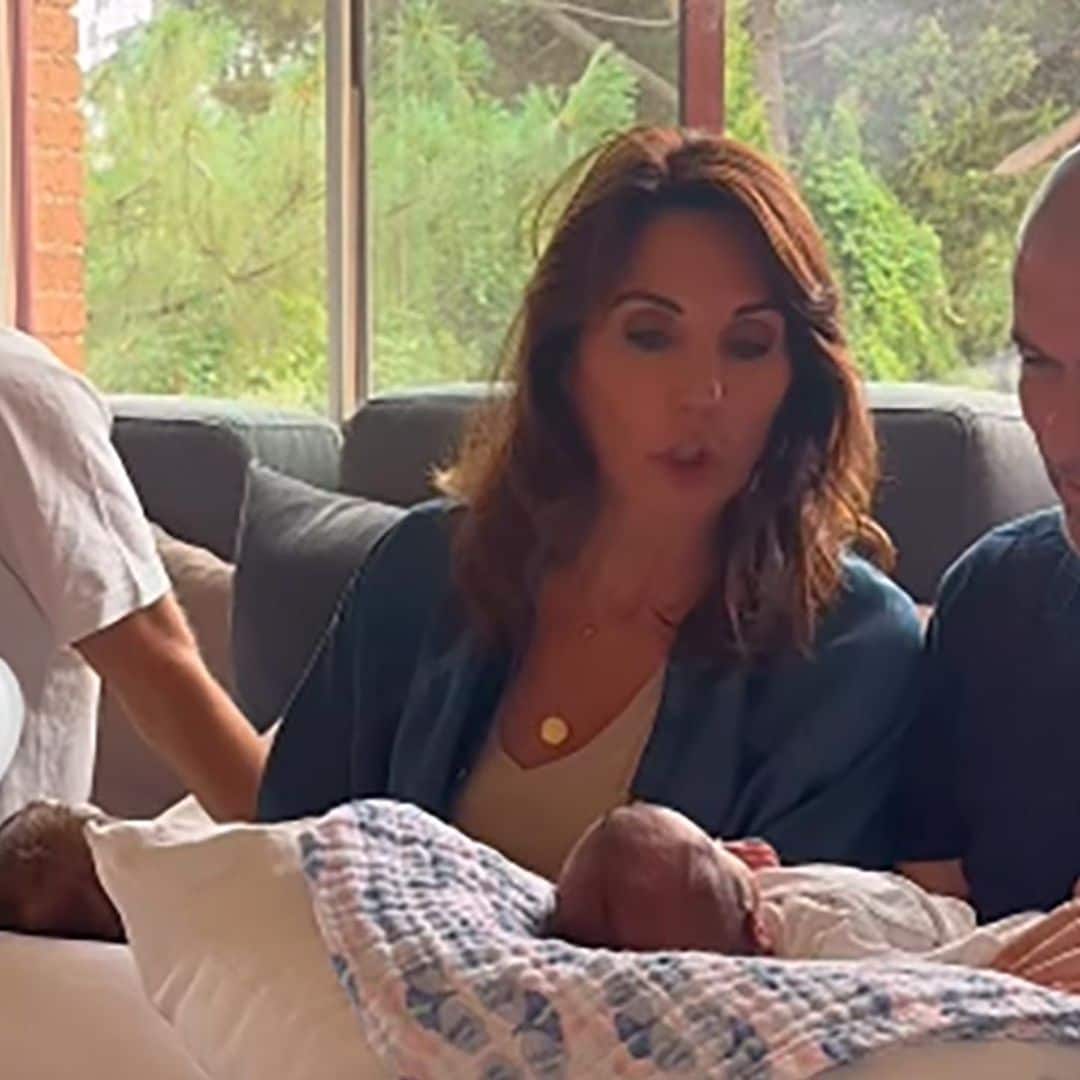 La imagen más tierna de Zinedine Zidane tras ser abuelo de gemelas