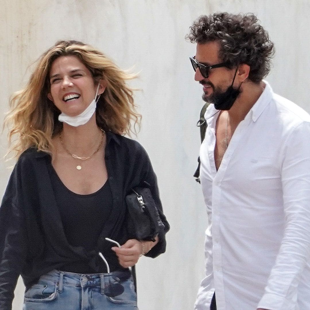 Los días felices de Juana Acosta con su novio, el financiero francés Charles Alazet