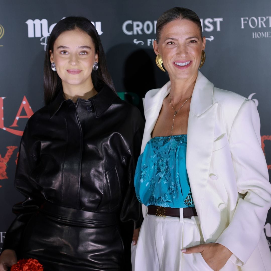 El traje de cuero más rompedor de Victoria Federica en su noche con Laura Sánchez y la cultura flamenca