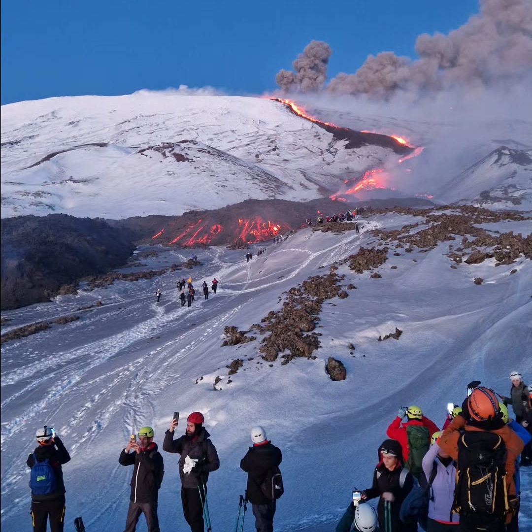 Esquí en un volcán en: Etna Nord – Piano Provenzana (Sicilia, Italia)