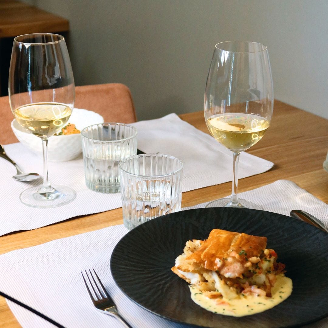 Bodegón milhojas albóndigas de la Taberna Verdejo en Madrid