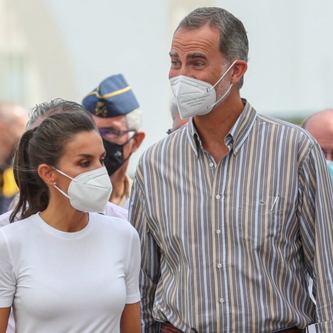 Los Reyes lo dejan todo para llevar a La Palma ánimo, apoyo y consuelo