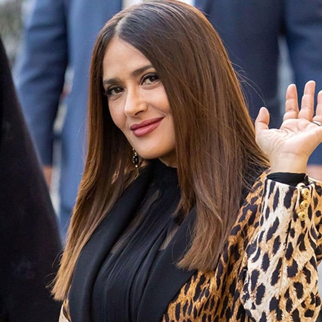 Salma Hayek cuenta cómo convenció a Angelina Jolie de participar en la mordida de su pastel