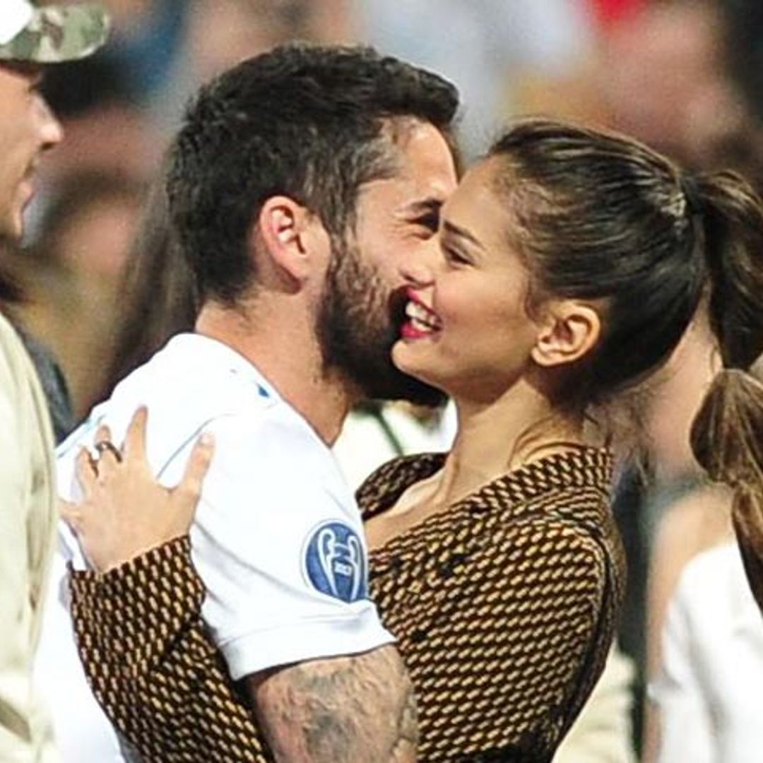 Isco Alarcón y Sara Sálamo, puro romanticismo en el campo de juego