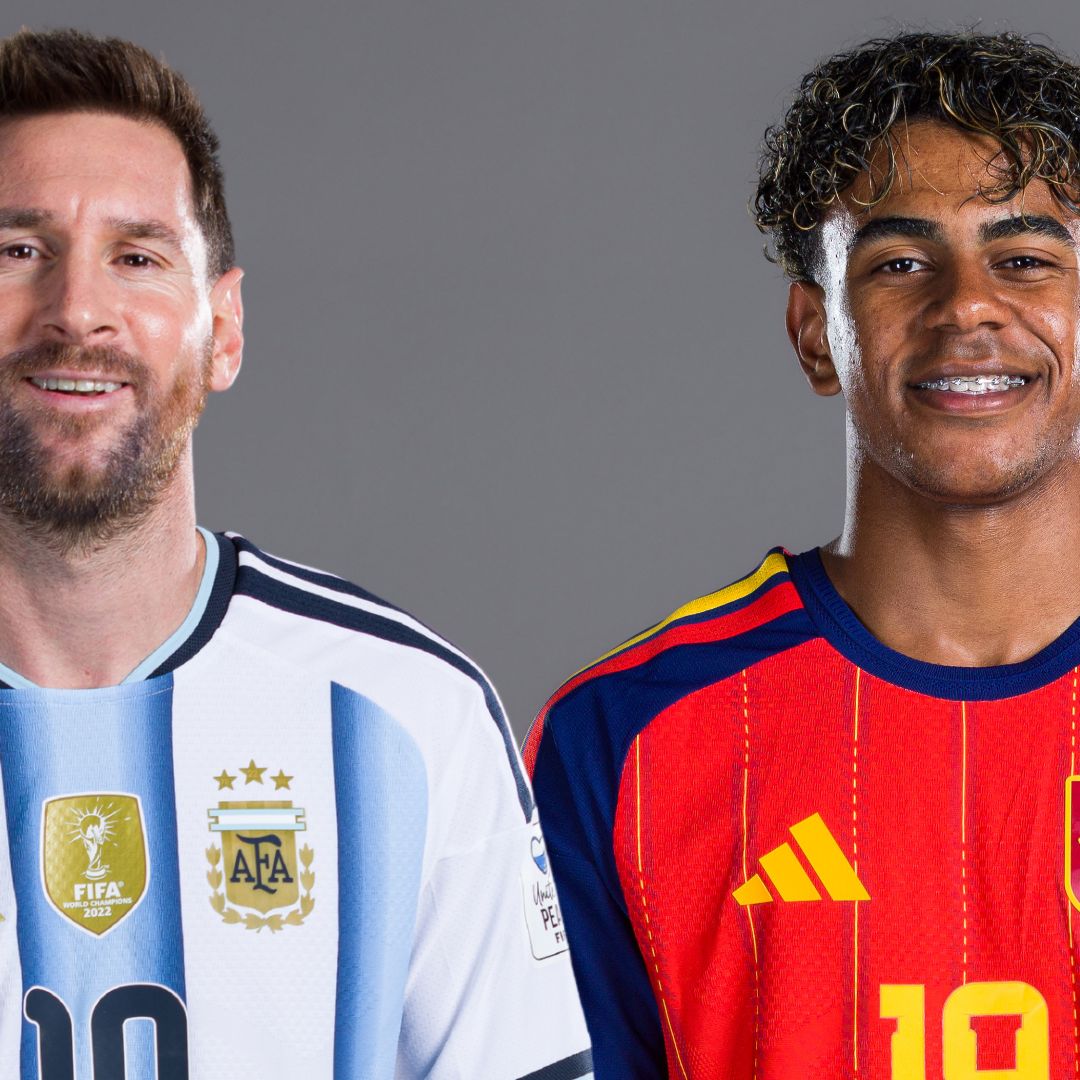 Lionel Messi bañando a un bebé Lamine Yamal: la historia real detrás de la foto de 2007 que predijo la final del Mundial