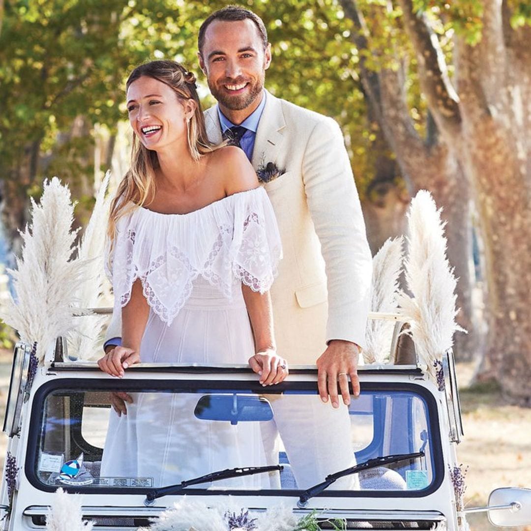 James Middleton y Alizée Thevenet comparten con ¡HOLA! su maravilloso álbum de boda