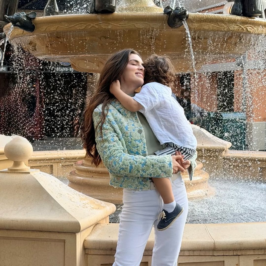 Nadia Ferreira lleva a su pequeño Marquitos al lugar ‘más mágico de la Tierra’