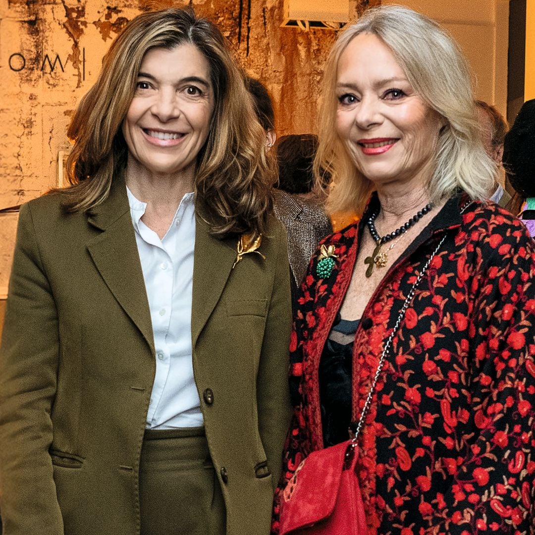 Xandra Falcó y Flavia de Hohenlohe, en la presentación de "Entre viajes y matriarcados", en El Showroom, de El Corte Inglés