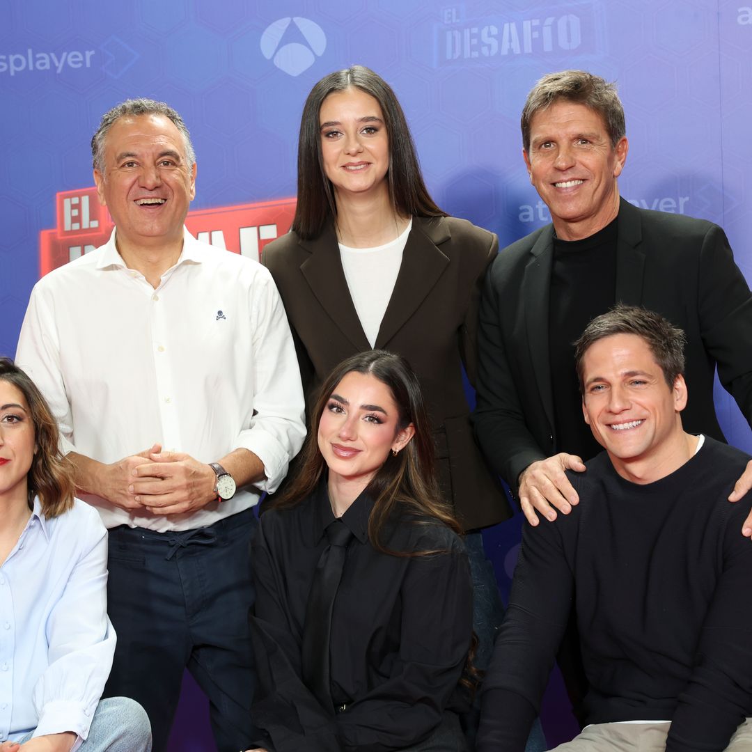 Roberto Brasero, Susi Caramelo, Gotzon Mantuliz , Lola Lolita, Victoria Federica de Marichalar y Manuel Dí­az 'El Cordobes', concursantes de 'El Desafío'