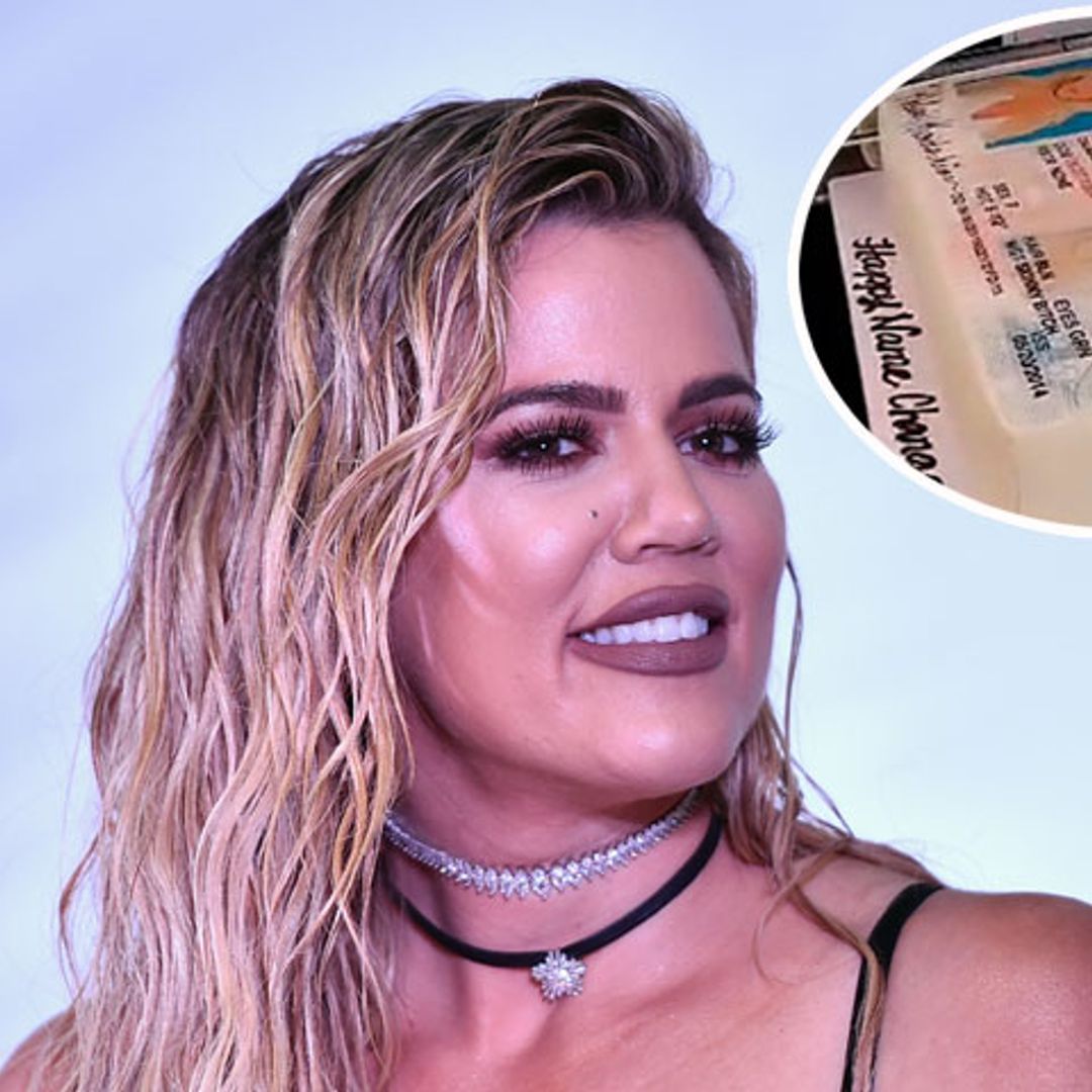Khloé Kardashian celebra con pastel incluido haber quitado de su nombre el apellido Odom