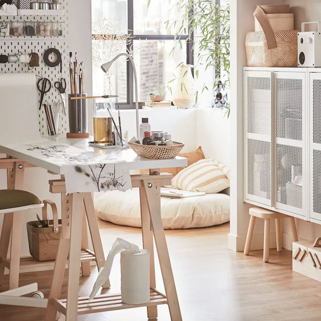 ¿Te apasiona el DIY? Trucos para organizar el rincón de las manualidades en casa