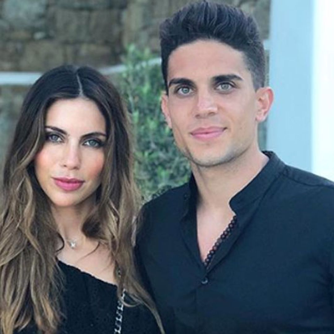 Marc Bartra y Melissa Jiménez anuncian que esperan su tercer hijo, un bebé que será...