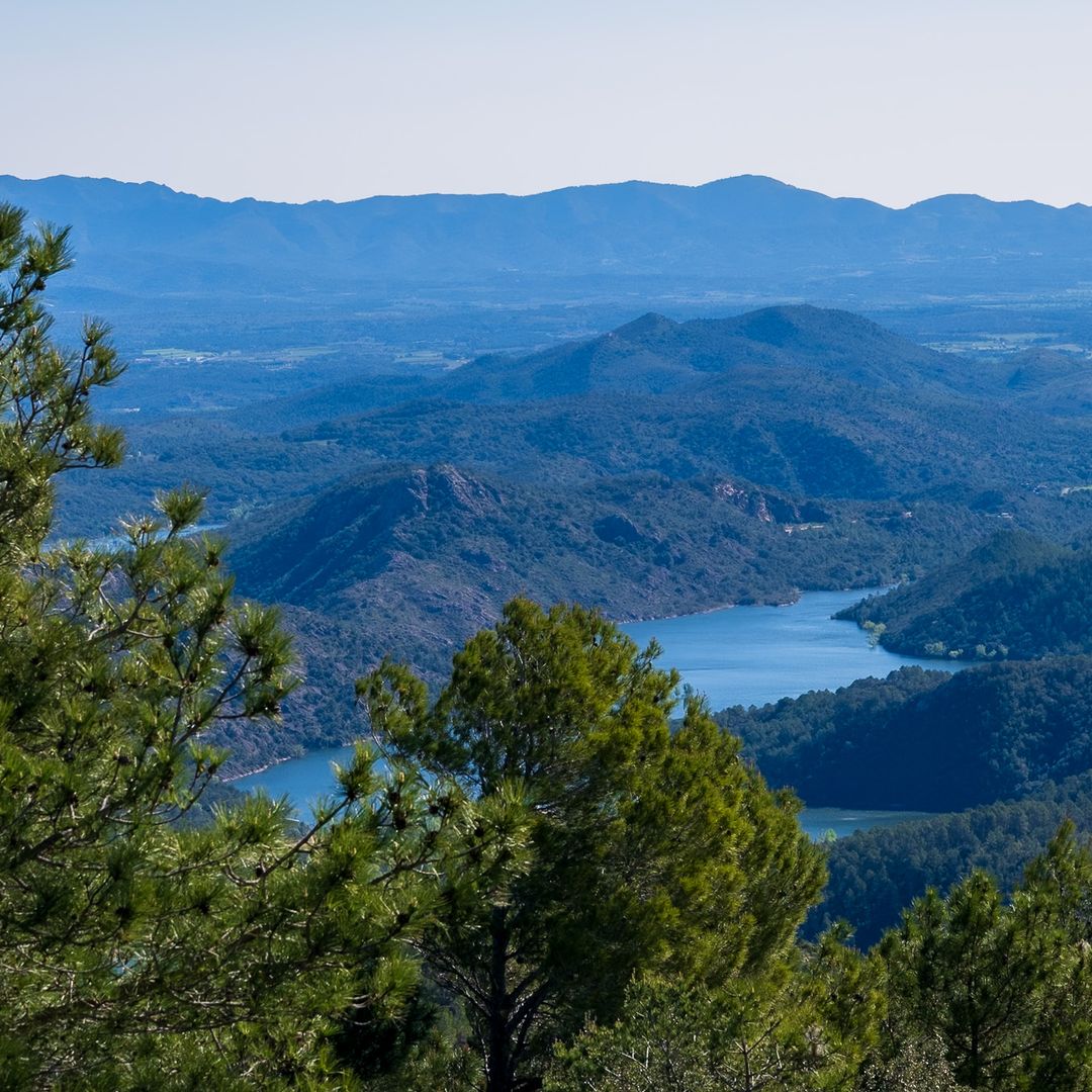 Vistas desde la ermita de Sant Jordi, Girona