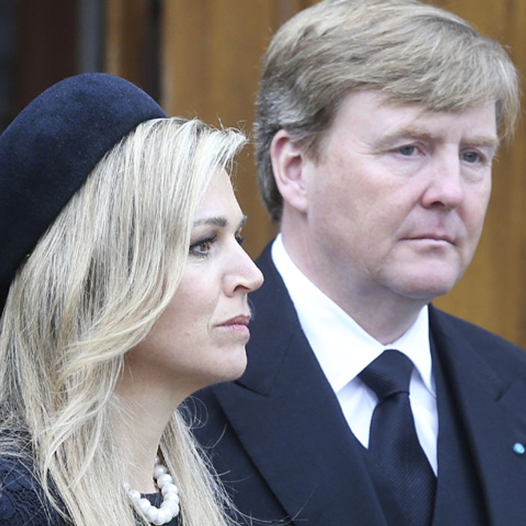 Los Reyes de Holanda y sus hijas ya están en Argentina para el funeral de la hermana de Máxima