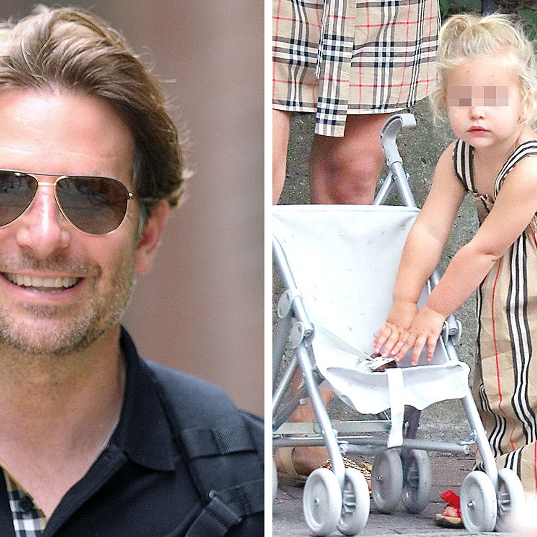 La sonrisa de Bradley Cooper tras visitar a su hija en casa de Irina Shayk