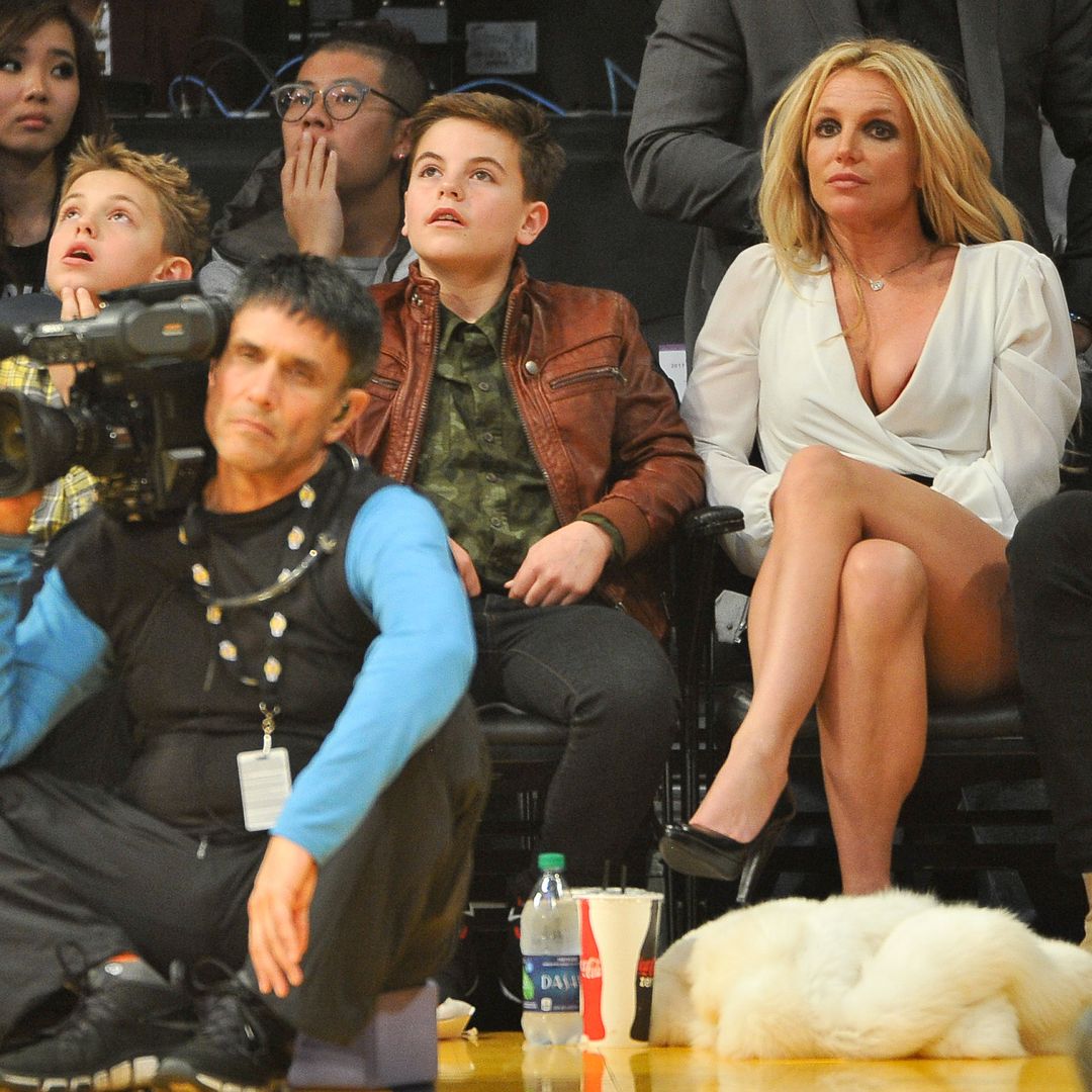 Britney Spears, la princesa del pop, junto a sus hijos, Sean Federline y Jayden James