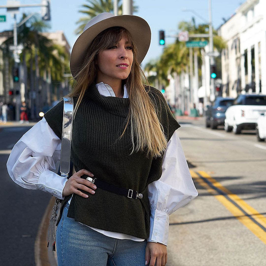 Gisela ya está lista para su gran noche y manda un mensaje a ¡HOLA! desde Los Ángeles