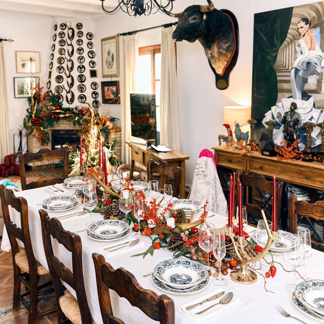 Laura Sánchez y Manuel Escribano en su casa de Sevilla