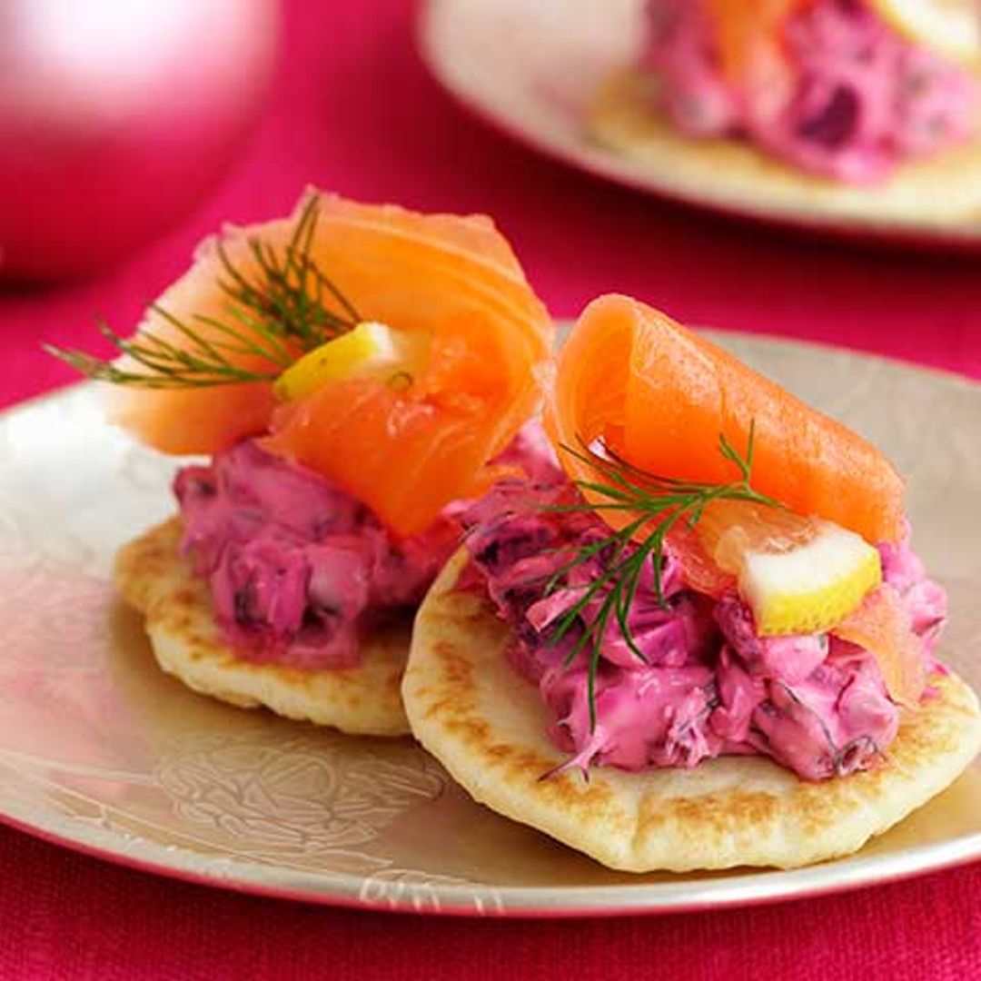 Completa tus menús navideños con estos deliciosos (y ligeros) canapés