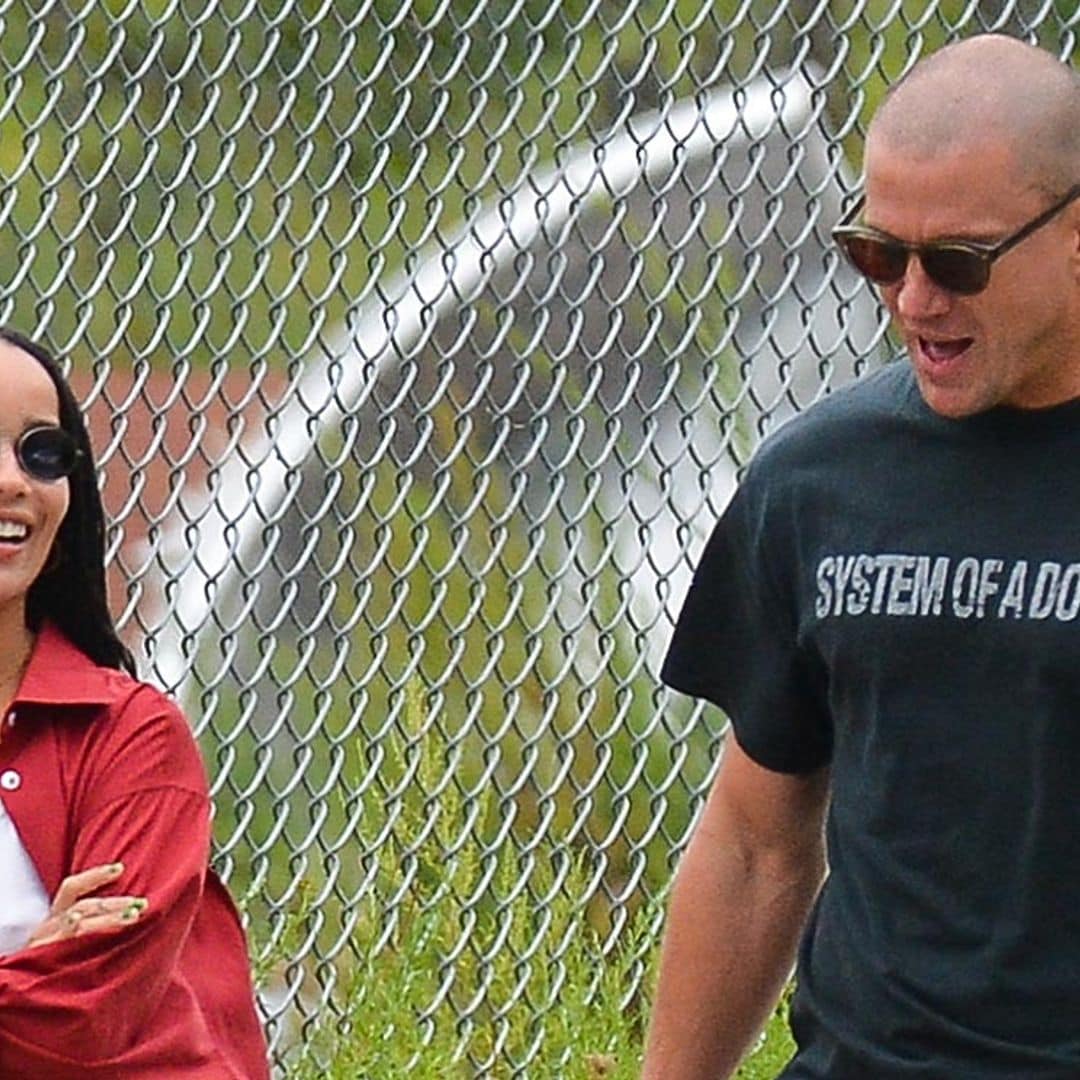 Channing Tatum publica su primera foto con Zoe Kravitz y aviva los rumores de una relación entre ellos