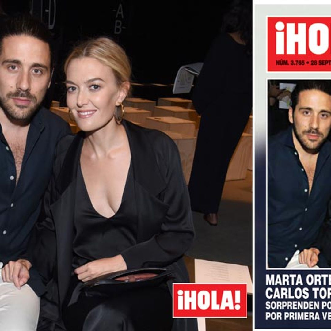 En ¡HOLA!, Marta Ortega y Carlos Torretta, el mensaje que esconde esta imagen