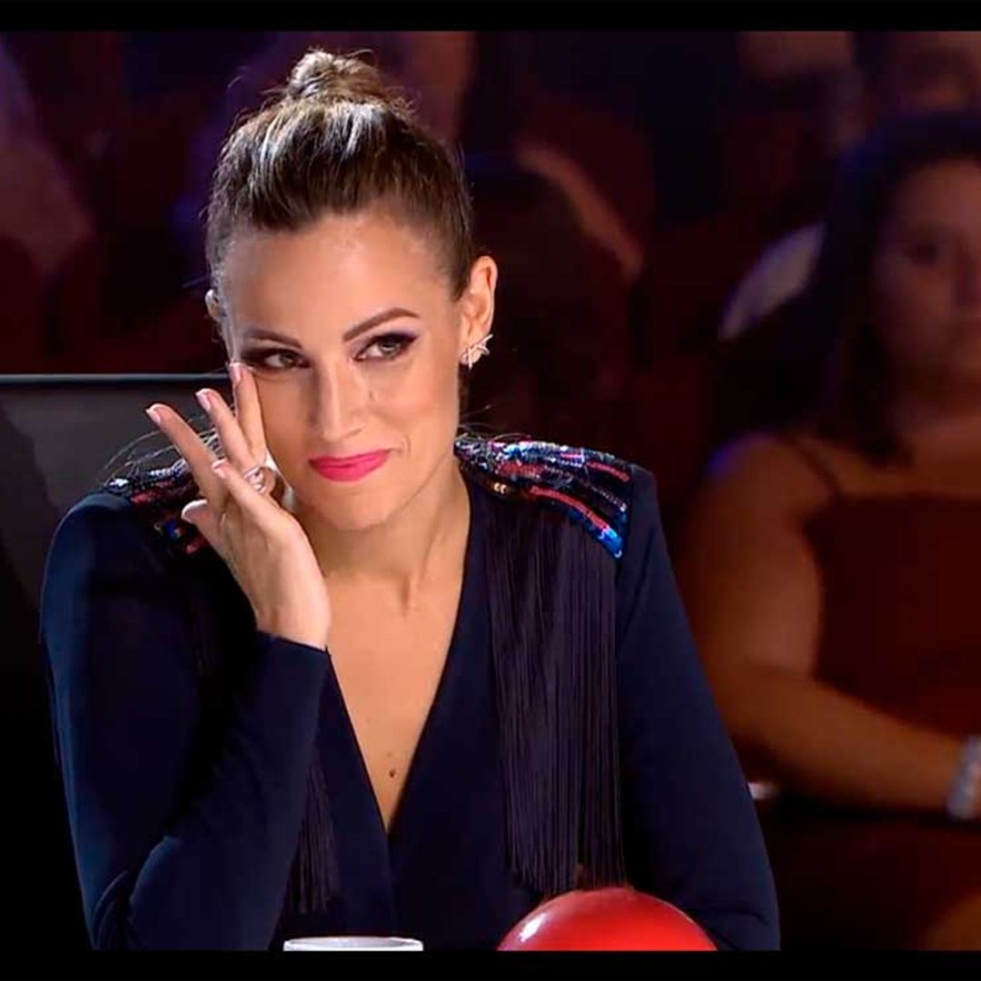 Edurne se emociona con una singular actuación al recordar a su hermano