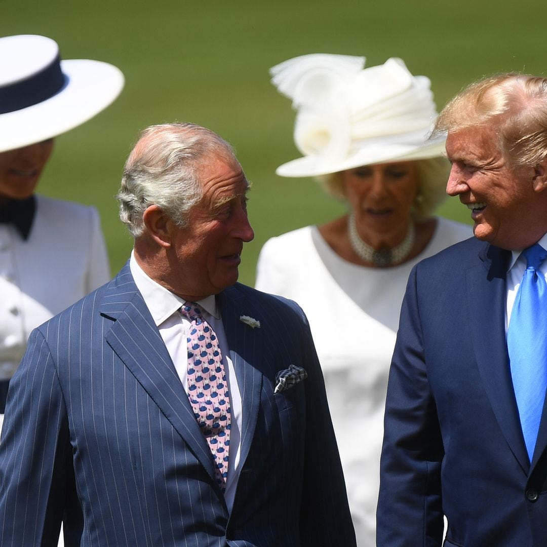 Donald y Melania Trump regresan al Reino Unido: con menos equipaje pero los mismos honores