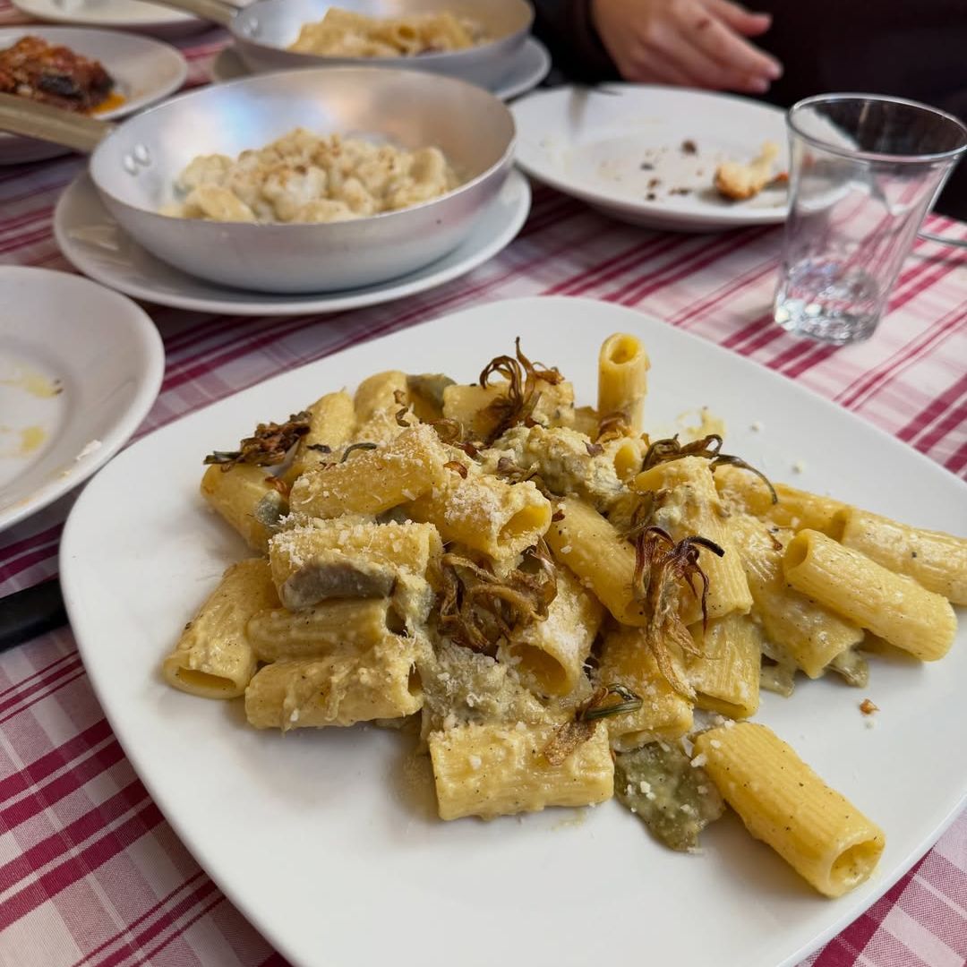 Gastronomía de Italia, pasta, Roma