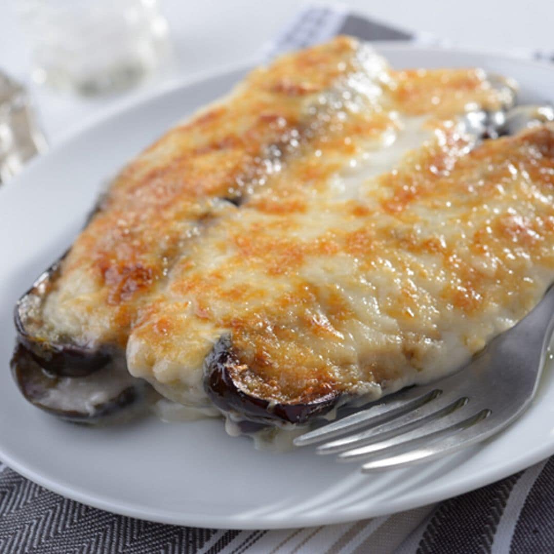 Berenjenas rellenas de setas