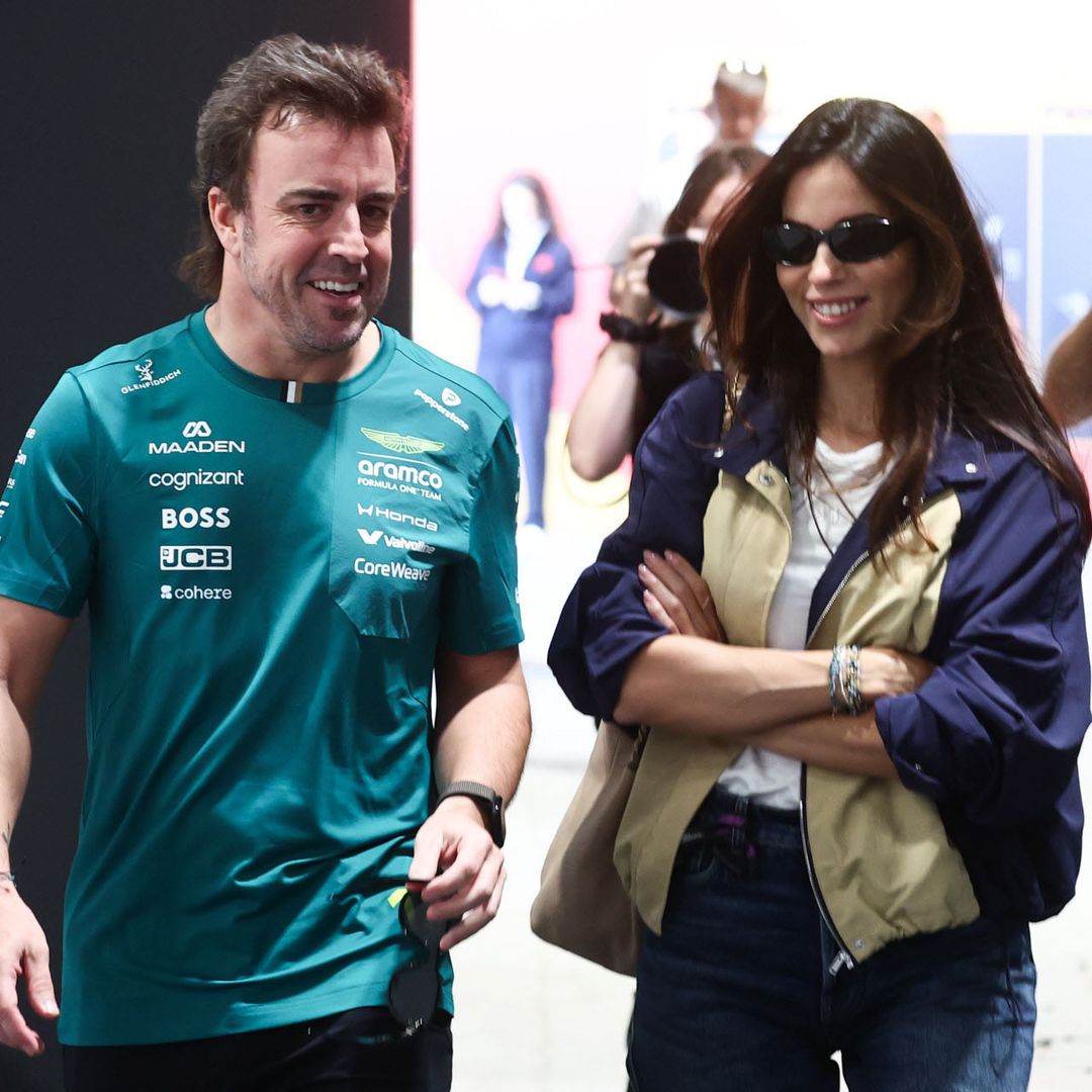 Fernando Alonso y Melissa Jiménez reaparecen juntos tras convertirse en padres: las fotos de su plan en Madrid