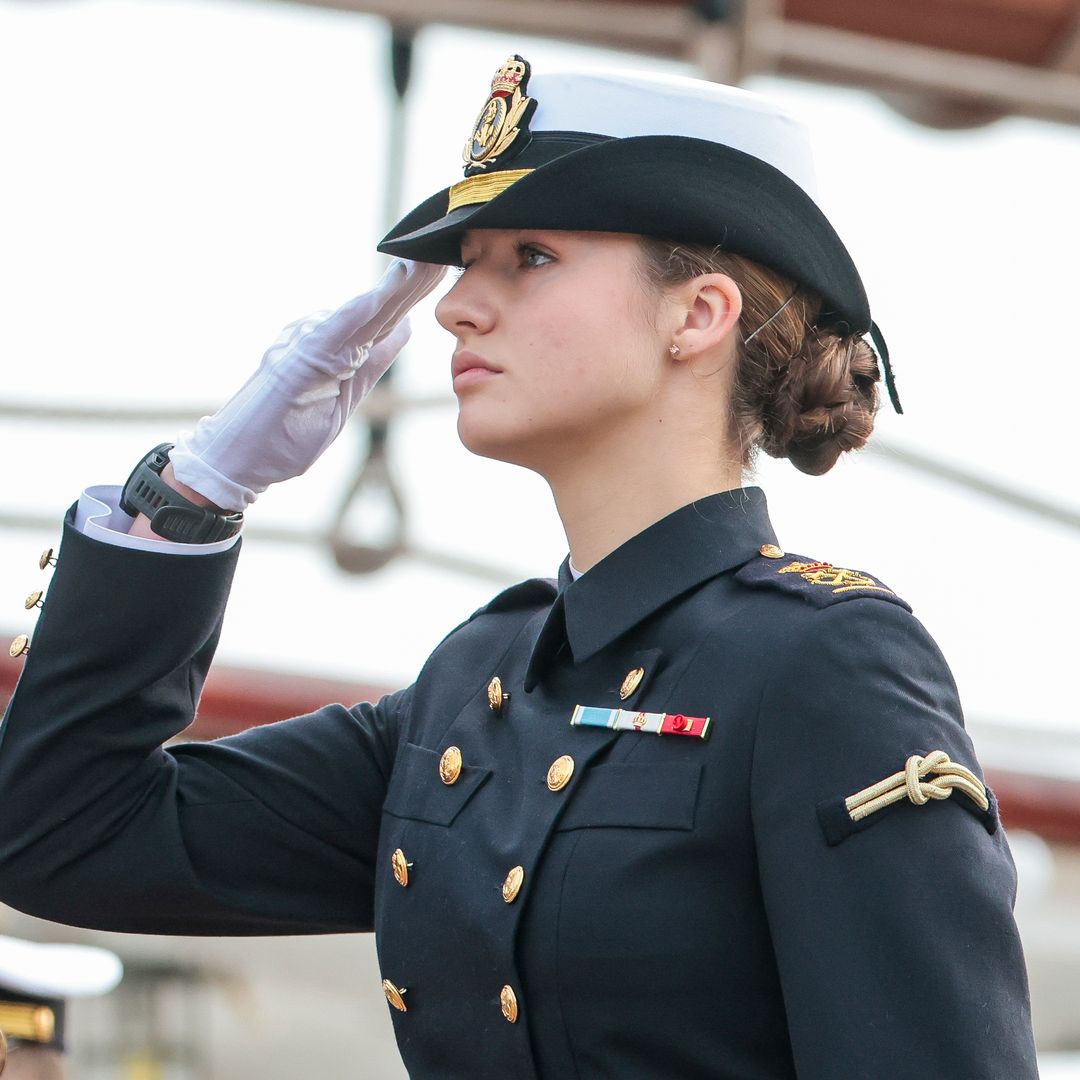 La princesa de Asturias ya navega en el Juan Sebastián de Elcano tras zarpar desde Cádiz