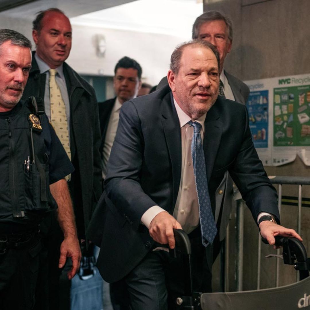 Harvey Weinstein pasa la noche en el hospital tras su condena y las reacciones no se hacen esperar
