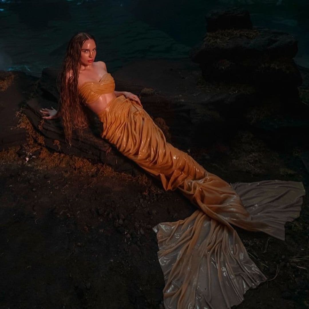 Belinda creó su propia versión de sirena gracias a un diseñador venezolano.