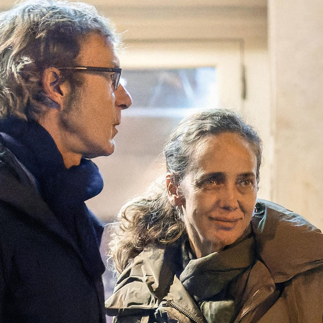 Blanca Suelves y Joaquín Güell, fotografiados de nuevo juntos, en una cita de cine