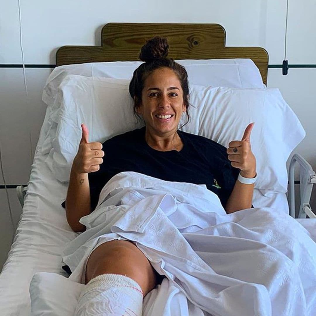 Anabel Pantoja, tras su intervención: 'Ahora mis nuevos amigos son una placa y cinco tornillos'