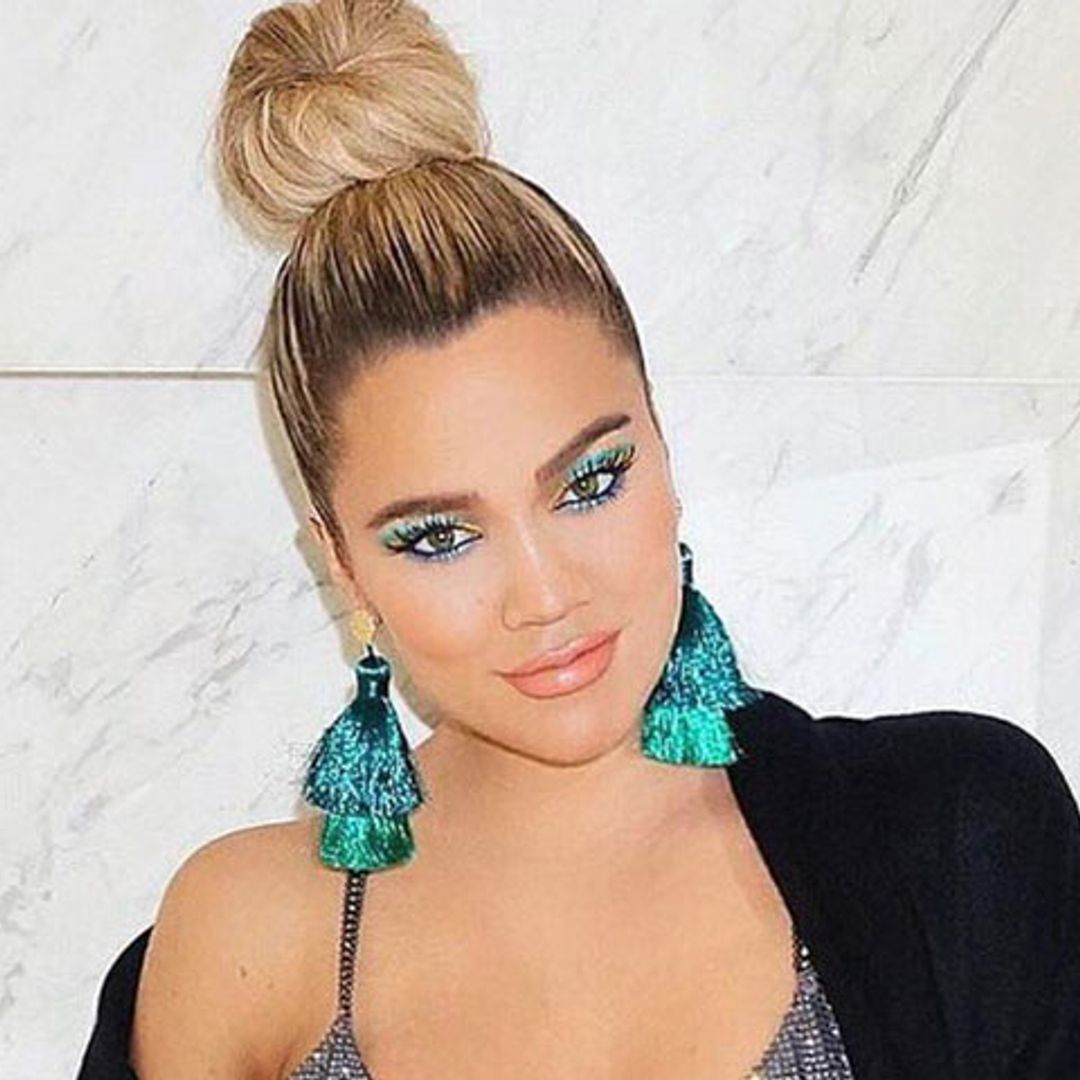 Khloé Kardashian muestra ¡al fin! la carita de su hija True